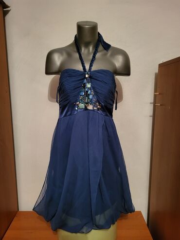 leprsave letnje haljine prodaja: L (EU 40), bоја - Svetloplava, Top (bez rukava)