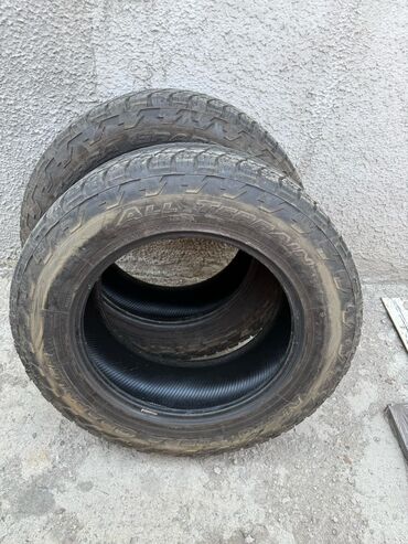 Шины: Комплект из двух всесезонных шин размера LT275/65R20. Подходят для