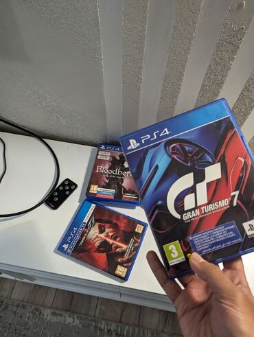 game ps4: Продам диски PS4: Gran Turismo 7 (Продан) Bloodborne: Game of the