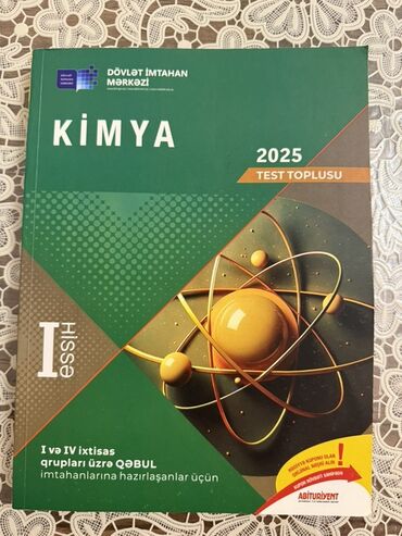 химия сборник тестов 2023 pdf: Məhsul: Kimya – 2025 Test Toplusu (DİM), I hissə Təsvir: - Dövlət