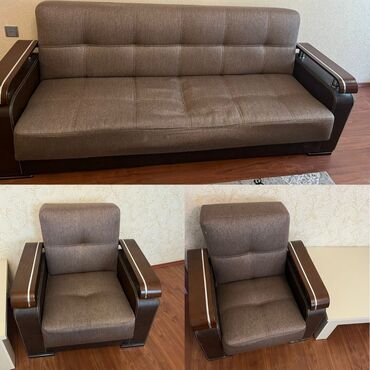 Seyflər: İşlənmiş, Divan, 2 kreslo, Bazalı, Açılan