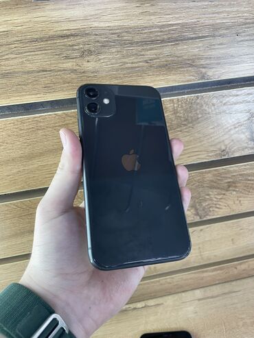 камера iphone: IPhone 11, Б/у, 64 ГБ, Черный, Защитное стекло, Чехол, 78 %