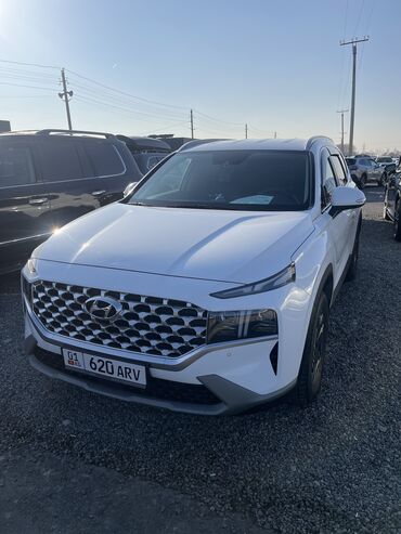 битый лексус: Hyundai Santa Fe: 2022 г., 1.6 л, Автомат, Гибрид, Универсал