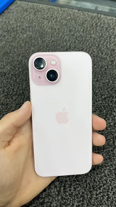 iphone 11 dubai version: IPhone 15, 128 GB, Çəhrayı, Zəmanət, Face ID — 1