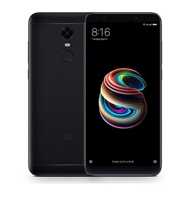 подписка ps plus: Xiaomi, Redmi 5 Plus, Б/у, 64 ГБ, цвет - Черный, 2 SIM