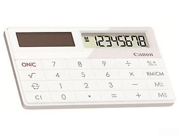 kalkulyator: Hesablayıcı "Canon X-Mark İ Card White"cходники и аксессуары CANON — 2