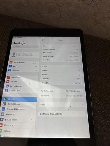 ipad mini 5 qiymet: İşlənmiş Apple iPad mini 2, 7,9", < 64 GB, Ünvandan götürmə — 5