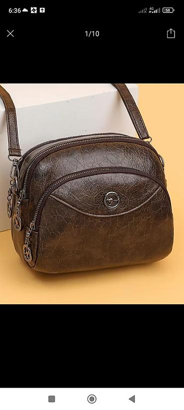 Классические сумки: Классическая сумка, Материал: Экокожа, Регулируемый ремень, Женские — 4