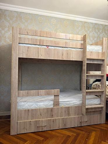 Ev və bağ: Oğlan və qız üçün, Yeni, Çarpayı, Matras ilə, Siyirməli, Laminat — 2