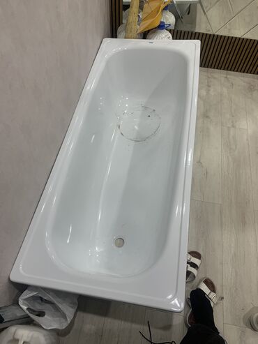 стеклянные шторки для ванной бишкек: Ванна Прямоугольная, Сталь, Новый