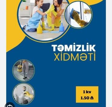 Təmizlik: Təmizlik | Ofislər, Mənzillər, Evlər | Ümumi təmizlik, Gündəlik təmizlik, Təmirdən sonra təmizlik