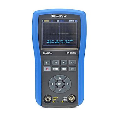 HoldPeak HP-5521S Rəqəmsal Osiloskop Kompakt, çantada rahat daşınan