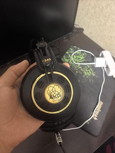pioneer колонка: AKG K240 Studio — полноразмерные полуоткрытые студийные наушники — 1