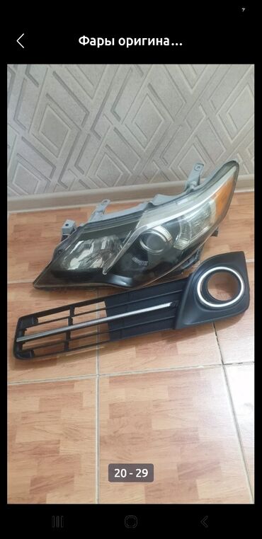 Передние фары: Комплект передних фар Toyota 2012 г., Б/у, Оригинал, Япония — 5