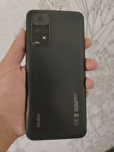 цена холодильника была 750 манат: Redmi Note 11, 128 ГБ, цвет - Черный, Сенсорный, Отпечаток пальца, Две SIM карты