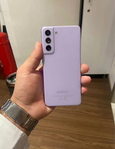 samsun a35: Samsung Galaxy S21 FE, 128 ГБ, цвет - Фиолетовый, Отпечаток пальца