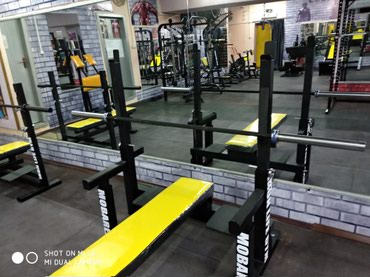 гантели для дома: Гриф олимпийский, профессиональный, YOUStEEL. Вес 20 кг, длинна 2200