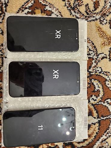 Снятые ориганльные дисплеи для iPhone XR и 11 iPhone 11 снятый 500сом