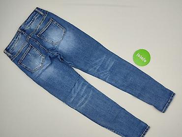 botki bershka: Jeansy damskie, rozmiar S — 3