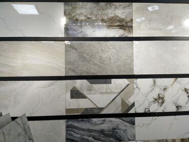 hamam ucun kafel modelleri: Keramika/divar və döşəmə plitələri kolleksiyası - Müxtəlif ölçülərdə