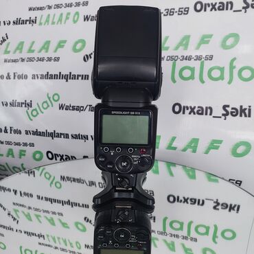 Digər foto və video aksesuarları: Nicon SB-910 2-ci əl nöqsansız.
Orxan_Şəki