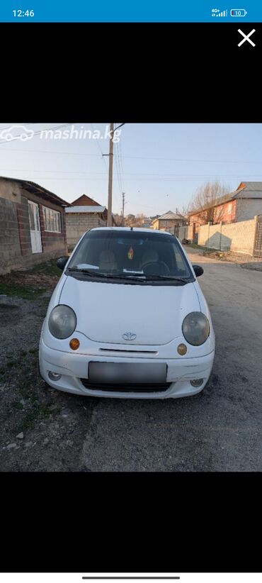 Daewoo: Daewoo Matiz: 2003 г., 0.8 л, Механика, Бензин, Хэтчбэк