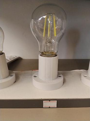 Освещение: Светодиодная лампа «филамент» (LED Filament) - Цоколь E27 — подходит — 1