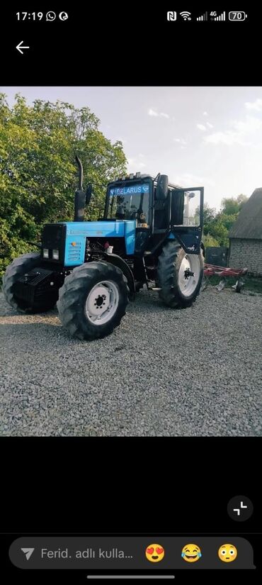 Traktorlar: Belarus 1221 traktoru - Güclü 6 silindrli dizel mühərrik - Ön çəki — 7