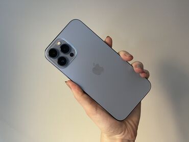 айфон 6 ош: IPhone 13 Pro, Б/у, 256 ГБ, Синий, Зарядное устройство, Чехол, 85 %