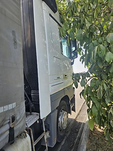 мата секыл: Mercedes-Benz Actros с тентованным полуприцепом - Тягач — 3