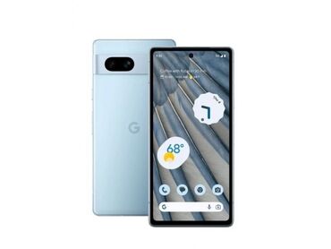 Google: Google Pixel 7a, Б/у, 128 ГБ, цвет - Голубой, В рассрочку, 1 SIM