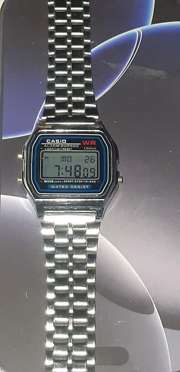 elektrikli saat: Casio rəqəmsal qol saatı – klassik A seriyasına bənzər dizayn - — 1