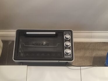 ikinci əl sobalar: Духовка King, Электрическая, цвет - Черный, Отдельностоящая