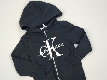 sweterki z misiem tous: Sweatshirt, Calvin Klein, 7 years, 116-122 cm, condition - Perfect