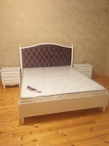 embawood ofis mebelleri: 2 təknəfərlik çarpayı, Termo, 2 tumba, Dolab, Azərbaycan, İşlənmiş — 4