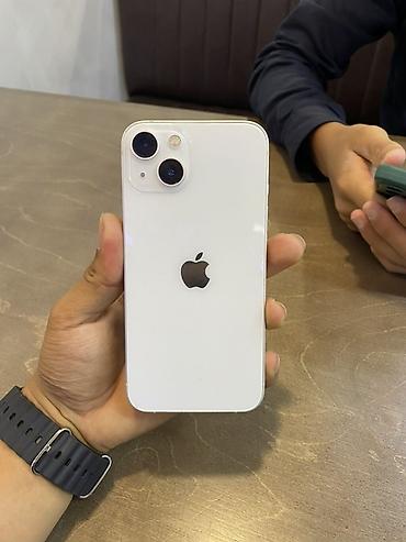 i7 13: IPhone 13, Б/у, 128 ГБ, Старлайт, 100 % — 1