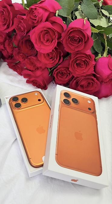 IPhone 17 Pro Max, Б/у, 512 ГБ, Оранжевый, Коробка, 97 %