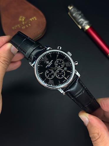 pol sapaski: Yeni, Qol saatı, Patek Phillipe, rəng - Qara — 4