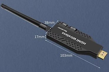 hdmi удлинитель: Беспроводной HDMI‑удлинитель 100 м Комплект передатчик (TX) + — 3