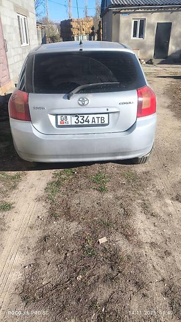 марч к 11: Toyota Corolla: 2003 г., 1.6 л, Механика, Бензин, Хэтчбэк — 3
