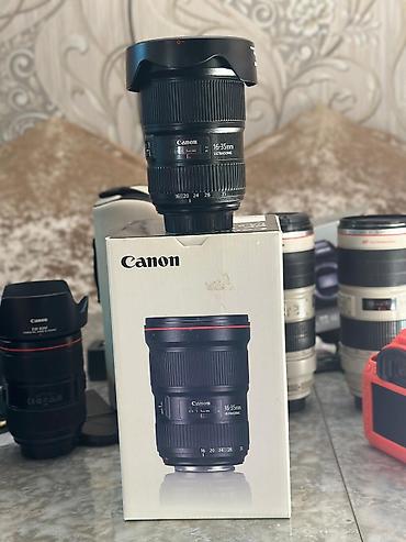 mark: Canon foto avadanlıqları dəsti Selam. Satiliyor. Toplu alinirsa — 2