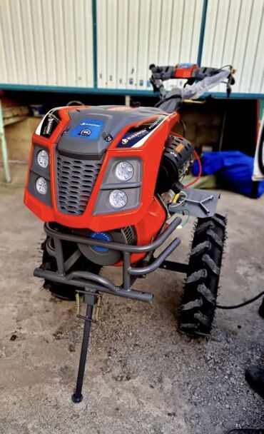 Дизельные мотоблоки: Мотоблок с бензиновым двигателем, предназначенный для обработки — 4