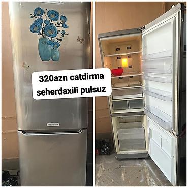 ariston 2 ci el: Ariston iki bölməli soyuducu - Rəng: metalik gümüş - Yuxarıda — 1