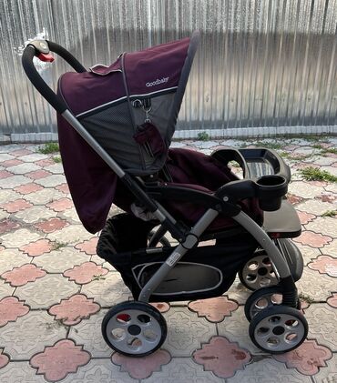 ining baby коляска производитель: Коляска, цвет - Коричневый, Б/у