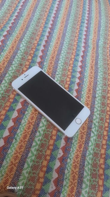 мобильные телефоны айфон: IPhone 6 Plus, Колдонулган, 16 ГБ, Алтын, Кабель, 100 %