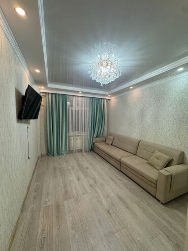 долгосрочная квартира в аренду: 1 комната, 36 м², Элитка, 2 этаж, Евроремонт