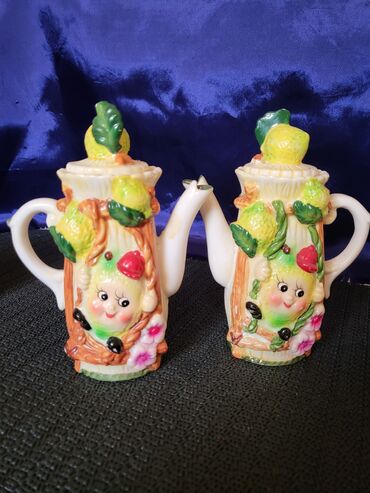 Ostalo posuđe: Komplet vintaz za zacine,petodelni. Kompleti za na sto,kupovani i — 9