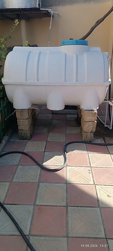 Bak, Plastik, 1000 l l, İşlənmiş