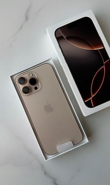 Уюлдук телефондор жана аксессуарлар: IPhone 15 Pro, Колдонулган, 256 ГБ, Natural Titanium, Куту, 88 % — 2