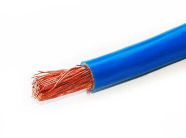 kabel elektrik: Mis məftil D= 6 mm, Marka: ПШ; MF-100; MF-120. , Qablaşdırma: 100 m;